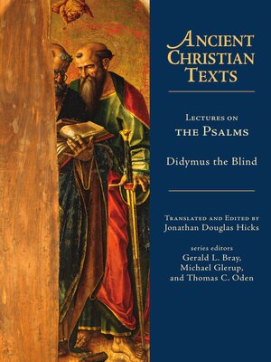 cover image of Lectures on the Psalms